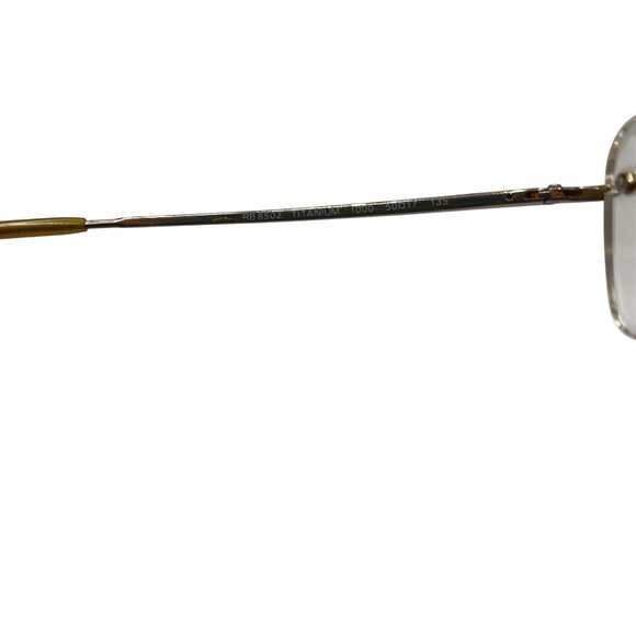 Ray Ban Titanium RB8502 (1000 50/17/135) Gunmetal Gray - Frames Only - Picture 6 of 7